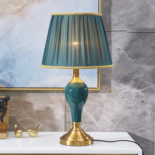 ceramic  ,Lamp  ,Bedside  ,Handmade  ,Luxury.