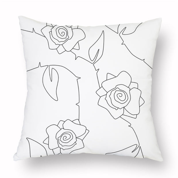 cushion  ,bolster  ,head rest ,cotton ,latex.