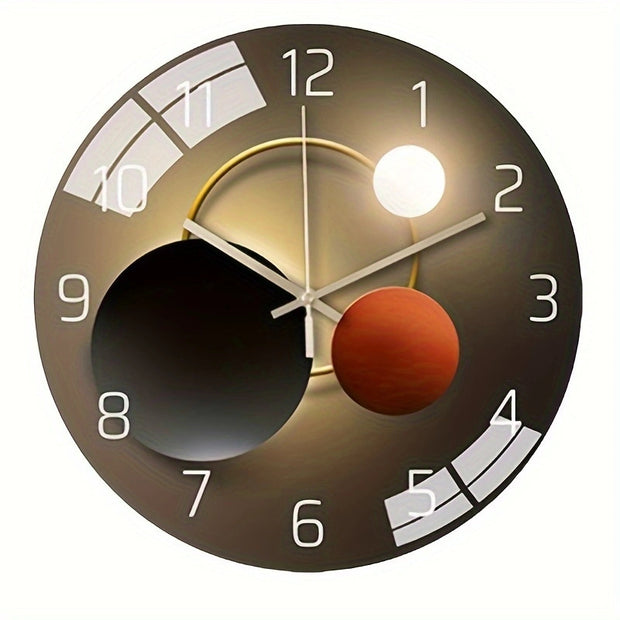 Tempered  ,Glass  ,Wall  ,Clock ,Decorative .