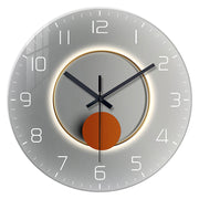 Tempered  ,Glass  ,Wall  ,Clock ,Decorative .