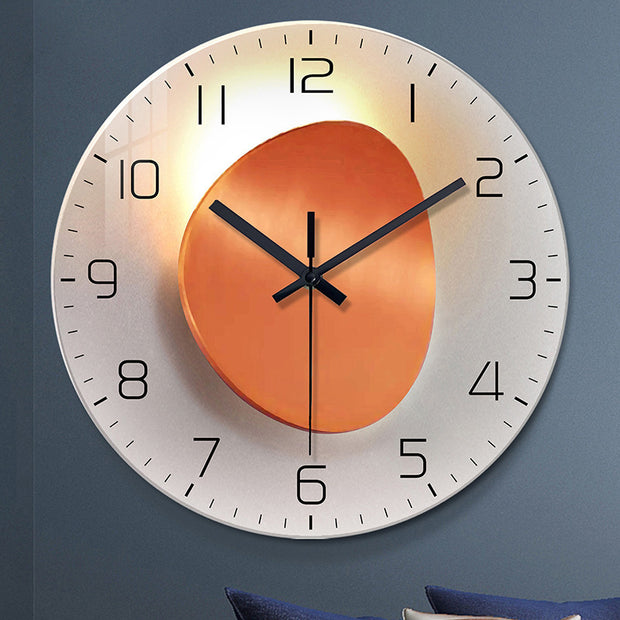 Tempered  ,Glass  ,Wall  ,Clock ,Decorative .