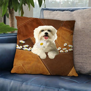 cartoon  ,adorable  ,dog  ,cute  ,Pillow .