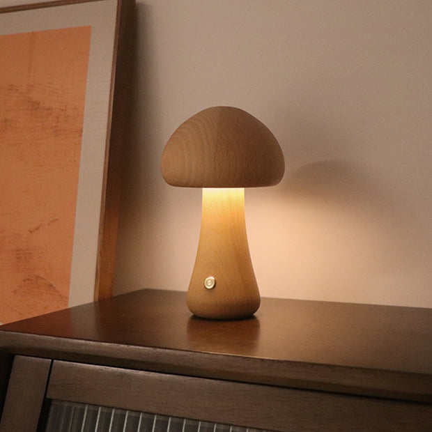 Switch  ,Wooden  ,Mushroom  ,Touch  ,Light .